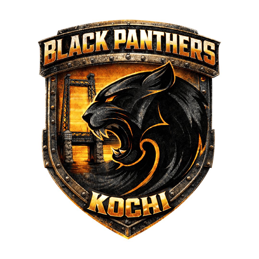 Black Panthers Kochi logo