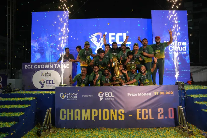 Champions celebration