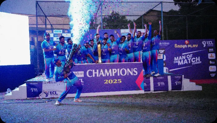 Champions celebration